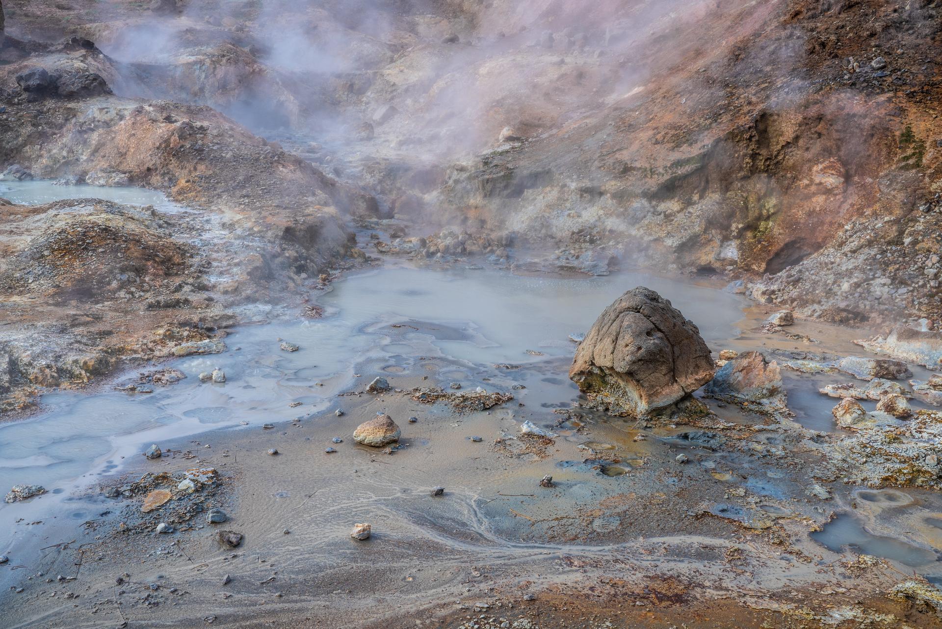 Geothermal area, Iceland, 2022